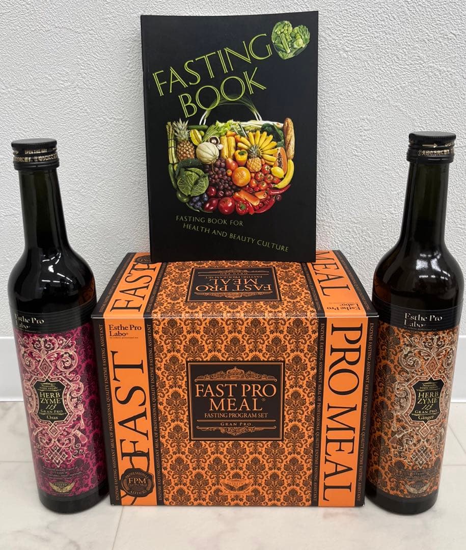 限定品有】エステプロラボ ハーブザイム4本 ファストプロミール2箱