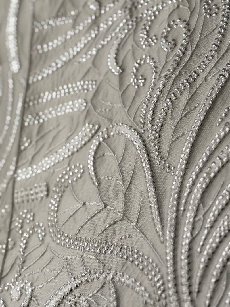 大人兵児帯【スノーホワイト　プラチナシルバー】【篤姫】【シャクヤク紅】