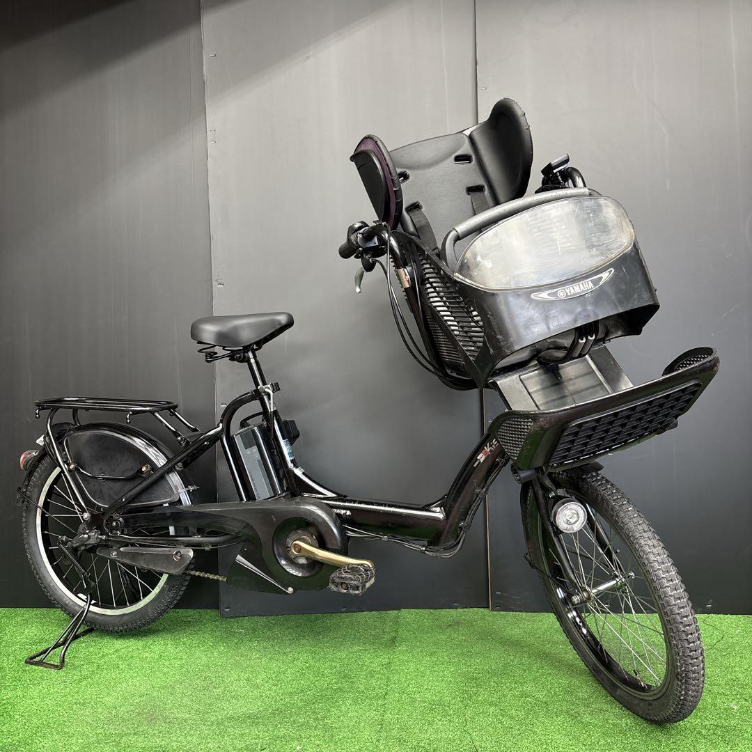 電動自転車 YAMAHA PAS kiss ブラック 3人乗り対応 62