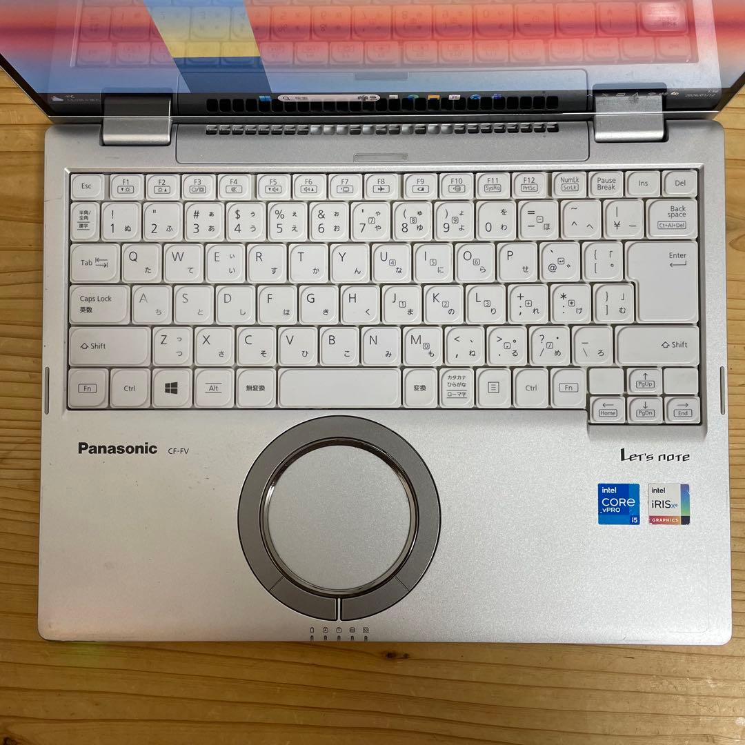 レッツノートCF-FV1/Core i5/メモリ16GB/SSD/Office