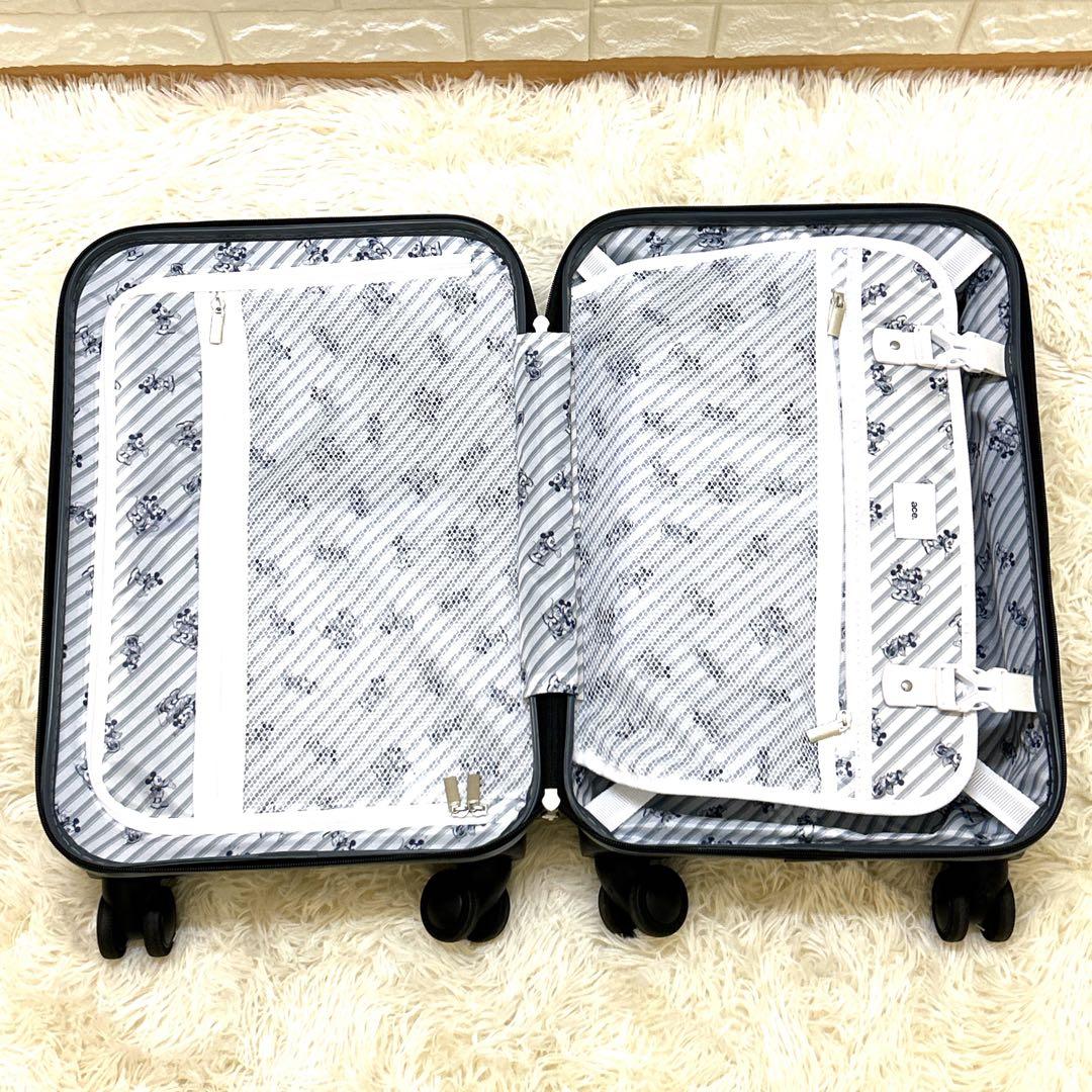 ace.★Disney ミッキー&ミニー 32L SSサイズ キャリーケース