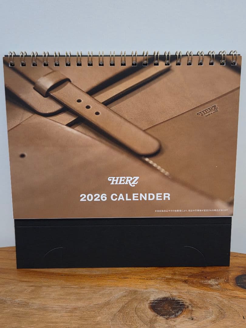 博多店限定 もみじ】HERZ おめかしウォレット 【ヘルツ卓上カレンダー