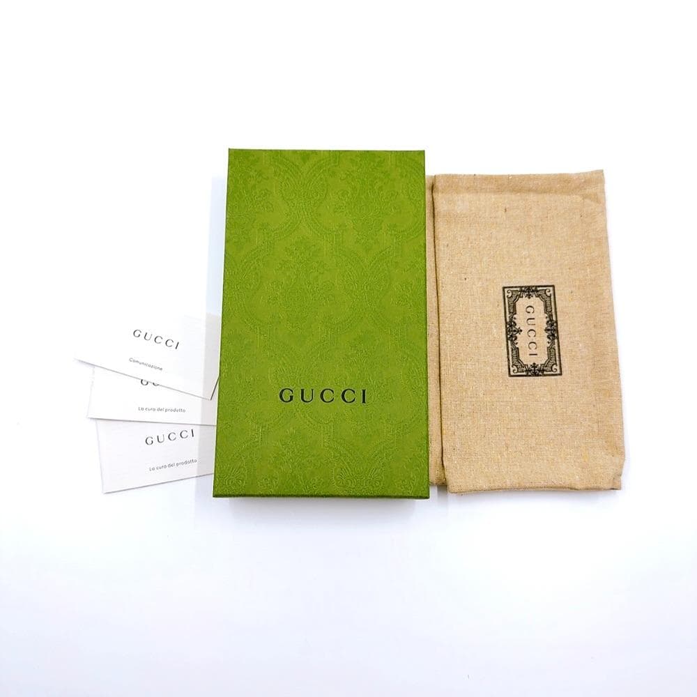 ◇グッチ◇760184/PVC/レザー/GGスプリーム/iPhone15ケース