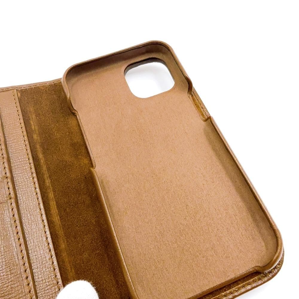 ◇グッチ◇760184/PVC/レザー/GGスプリーム/iPhone15ケース