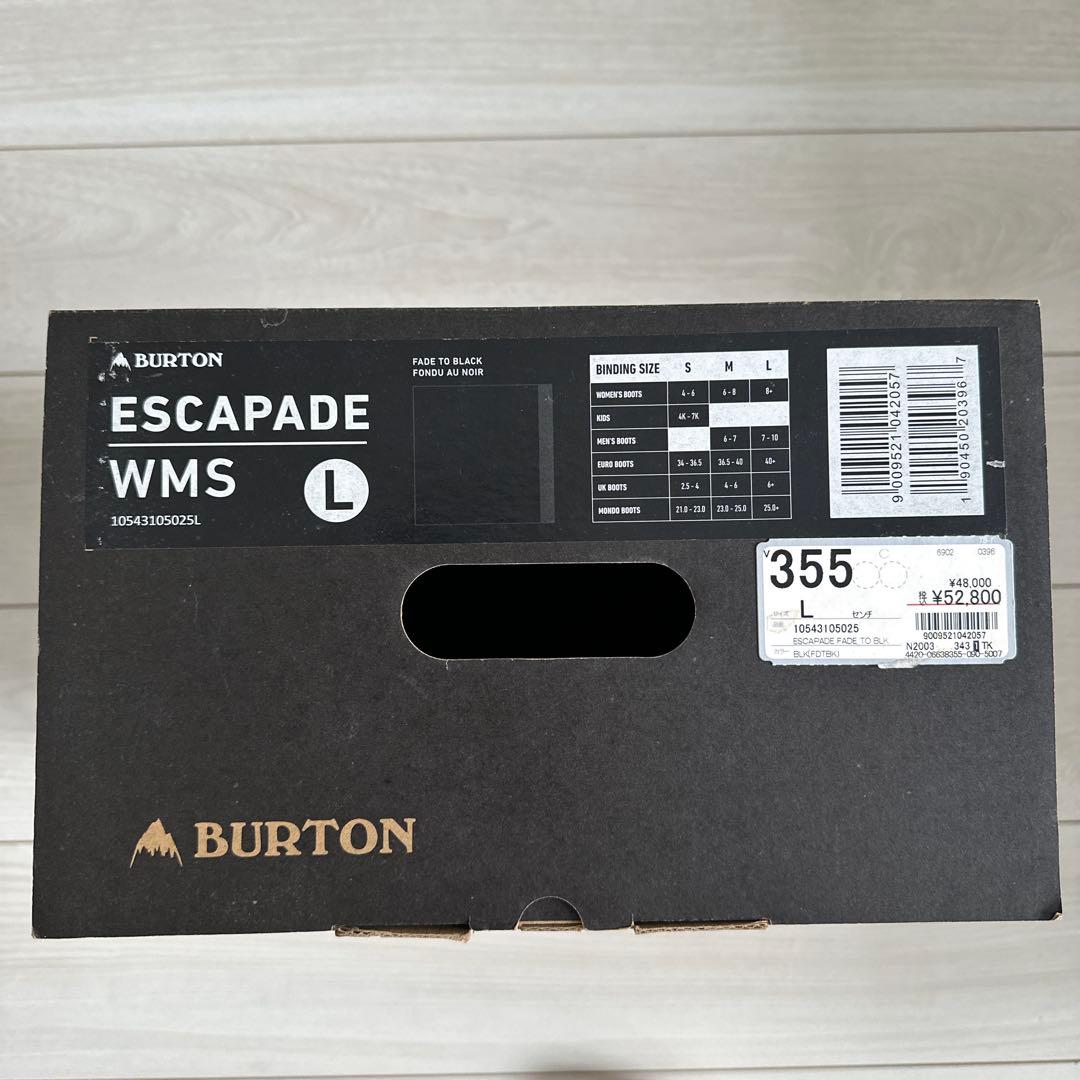 Burton ESCAPADE Re:Flex ESTレディース Lサイズ