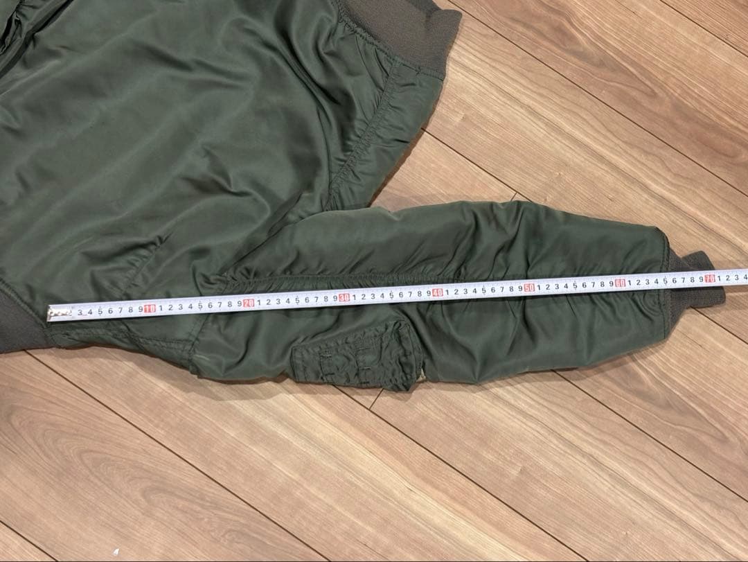 80s MA-1 米軍実物MIL-J-82790E ALPHA IDEAL XS