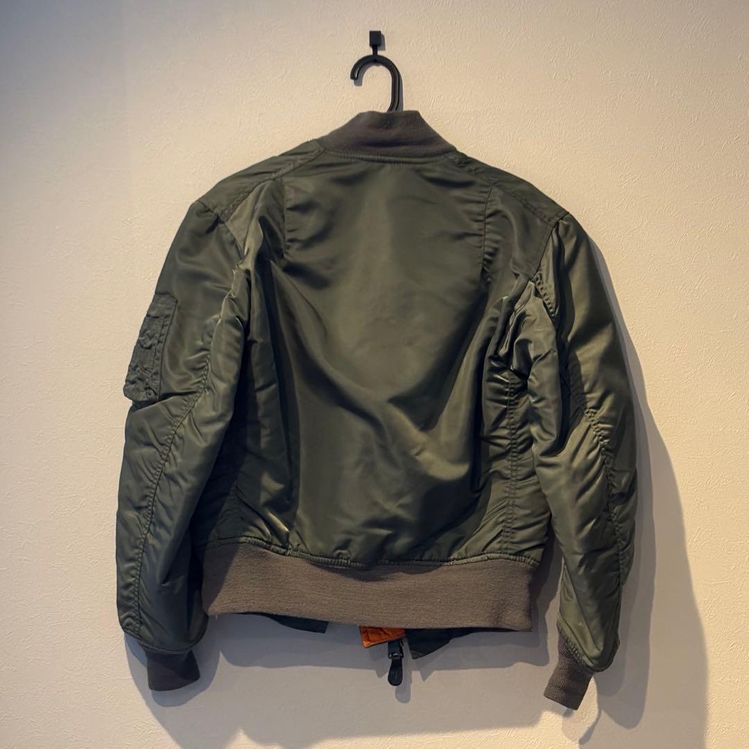 80s MA-1 米軍実物MIL-J-82790E ALPHA IDEAL XS