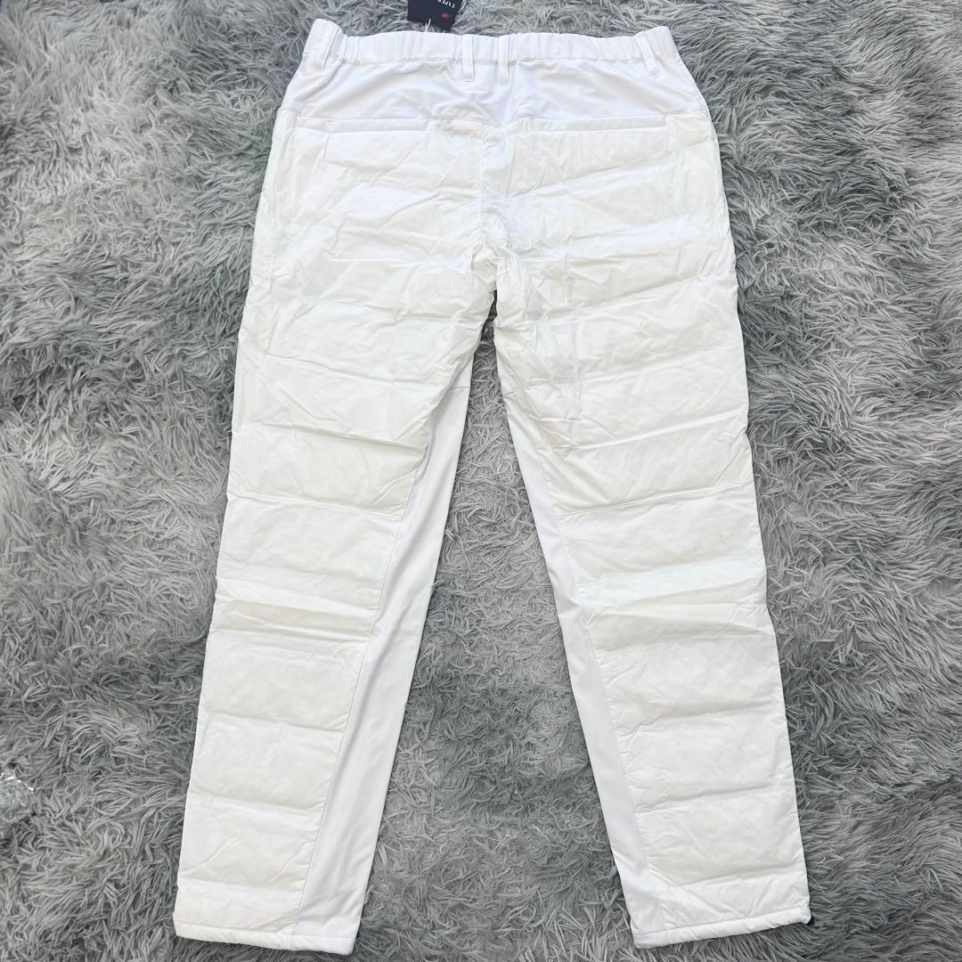 新品　ニューバランスゴルフ　パンツ　ダウン　ストレッチ　ウエストゴム　ホワイト
