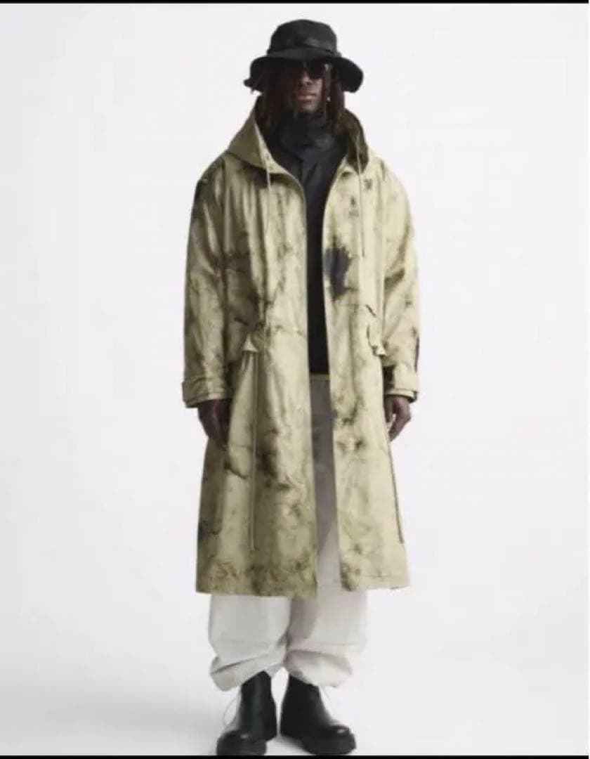 ZARA タイダイプリント モッズコート - メルカリ