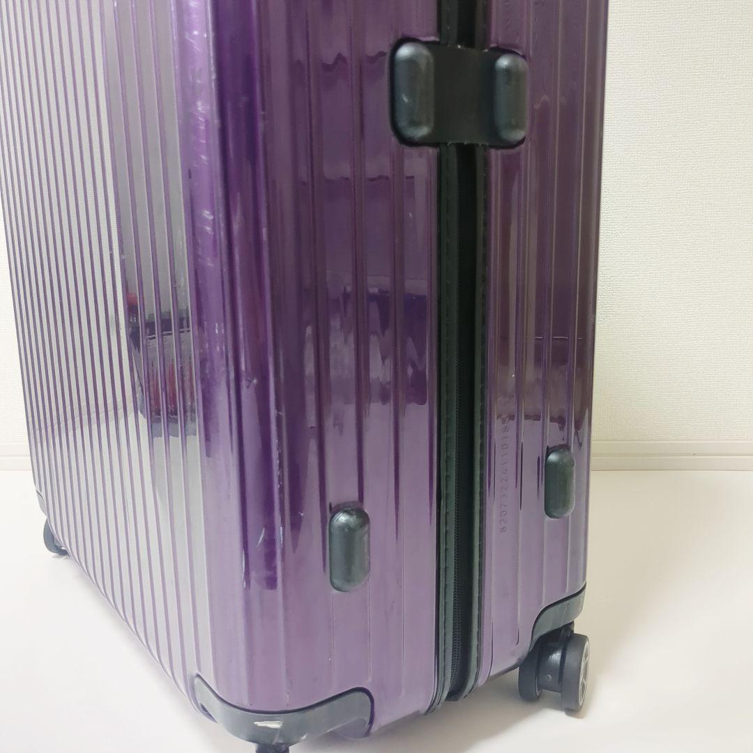 【良品】RIMOWAリモワ サルサエアー 4輪94Ｌ大容量ウルトラバイオレット