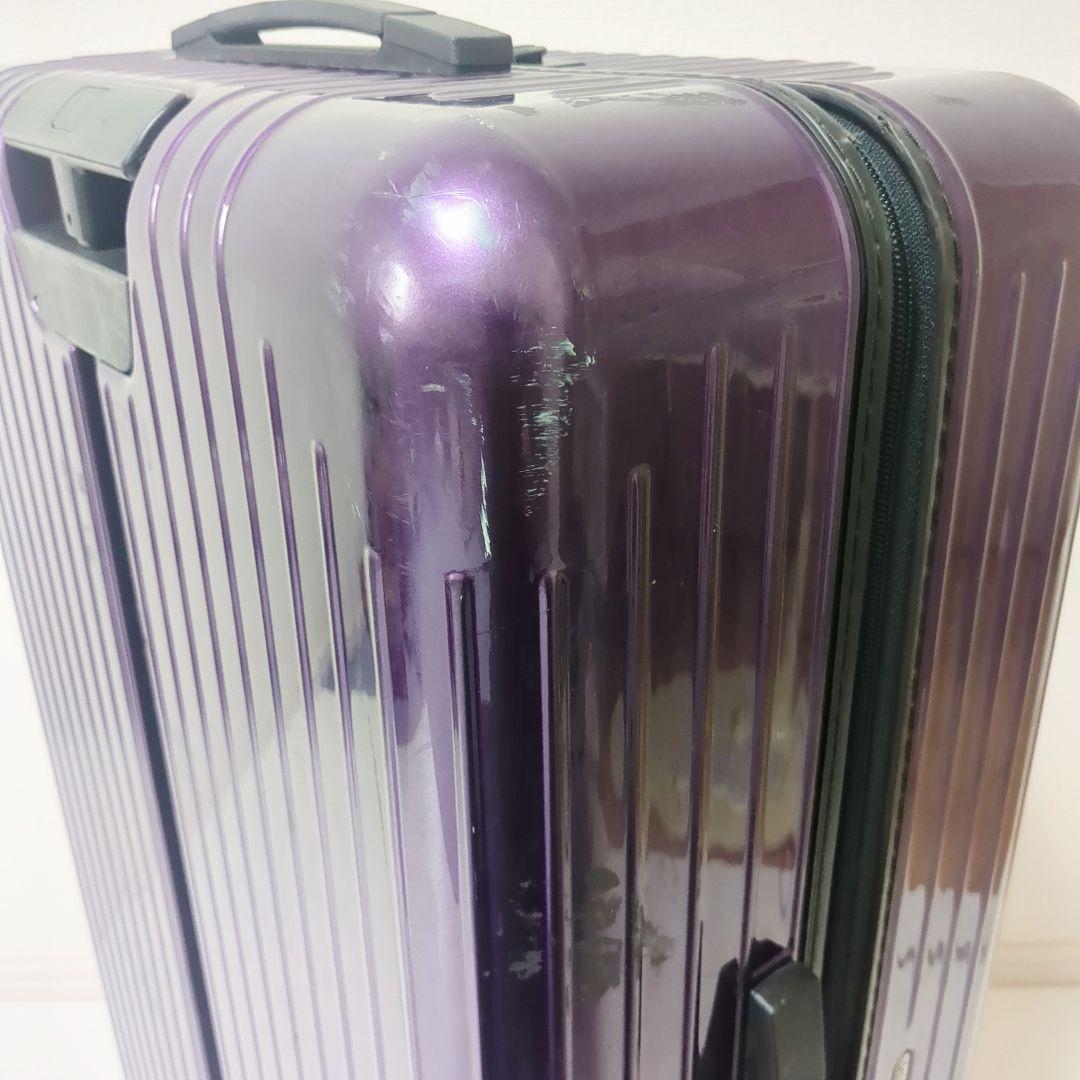 【良品】RIMOWAリモワ サルサエアー 4輪94Ｌ大容量ウルトラバイオレット