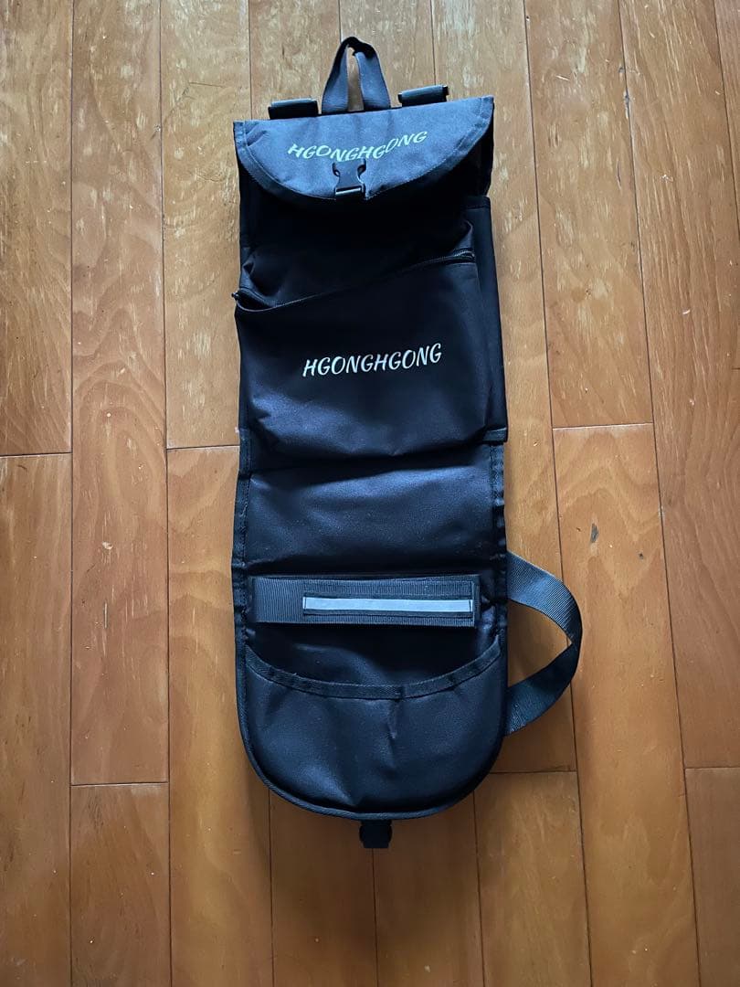 HGONGHGONG スケートボード用バック ブラック