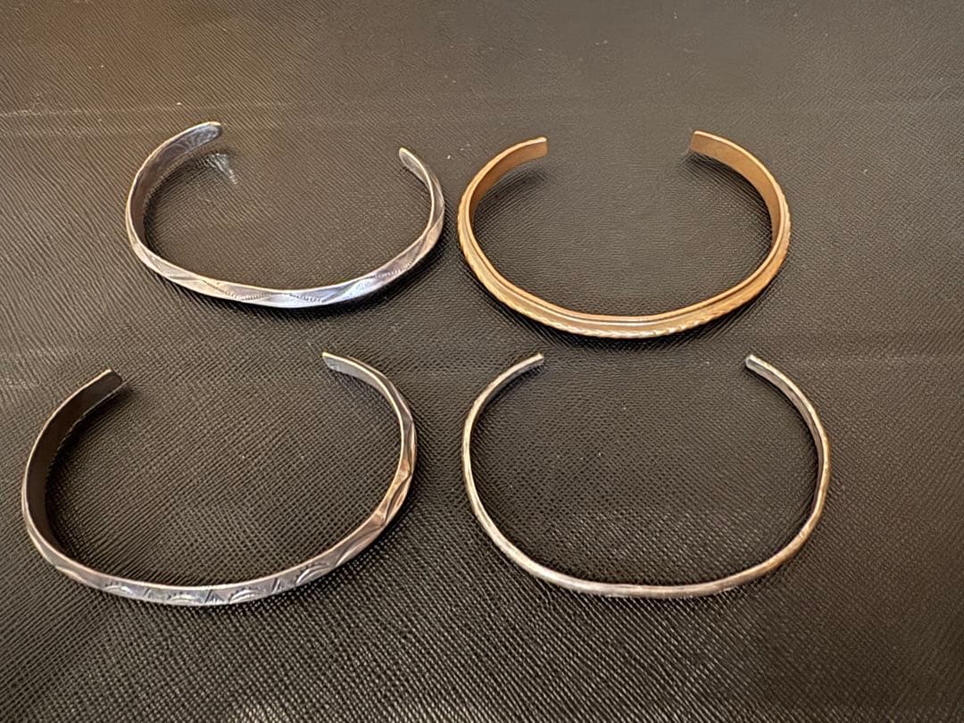 ナバホ ビンテージ 60s 50s コッパー バングル 4本セット visvim