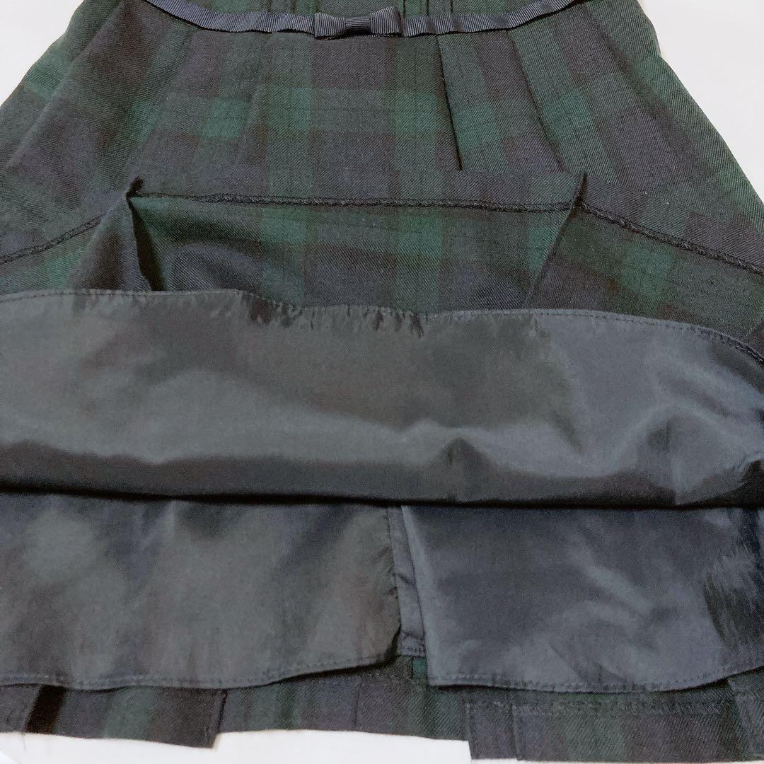 BEAMS グレー×チェック セレモニー 入学 卒園 発表会 フォーマル