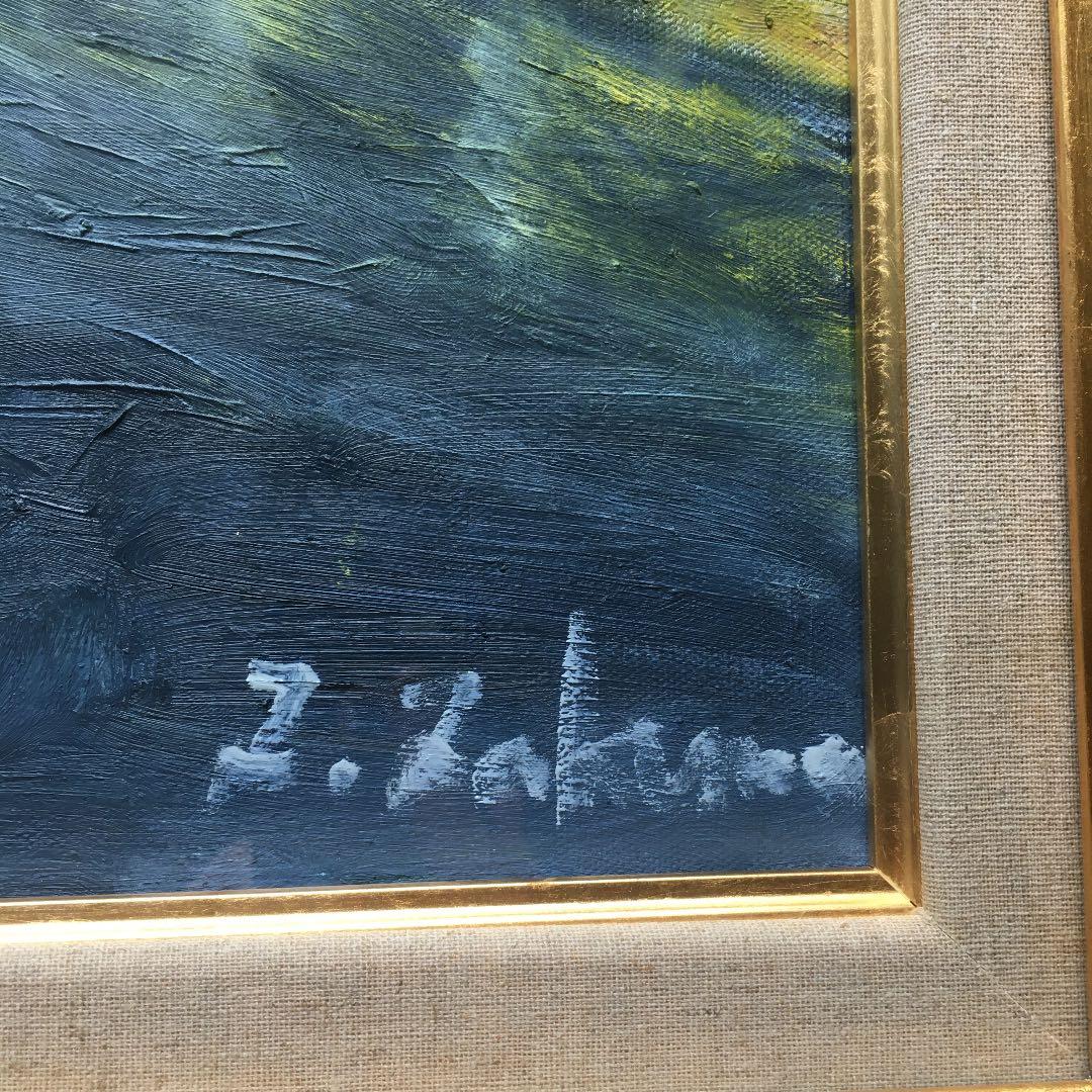 作者K.TAKEDA油絵西洋人形肉筆F10号額装