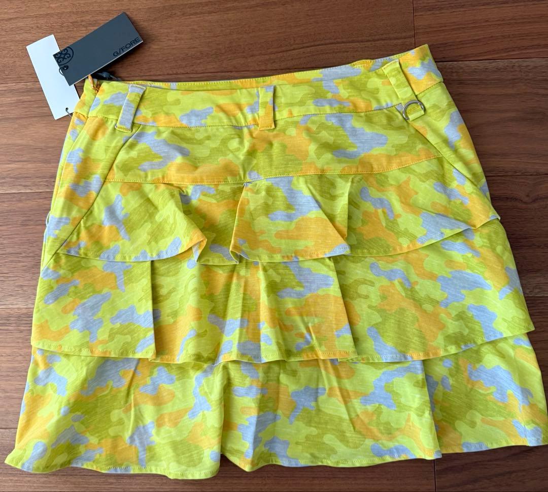 G/FORE イエロー迷彩柄 ゴルフウェアセット　38.M