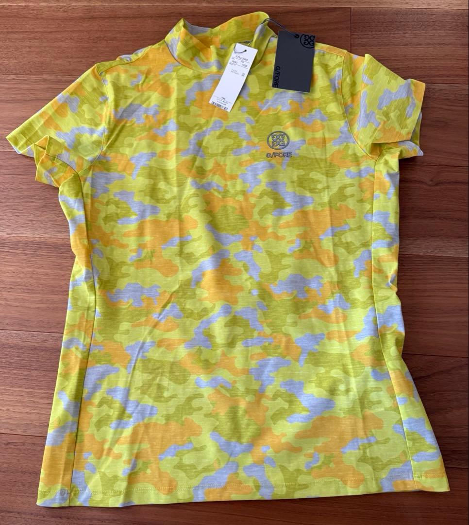 G/FORE イエロー迷彩柄 ゴルフウェアセット　38.M