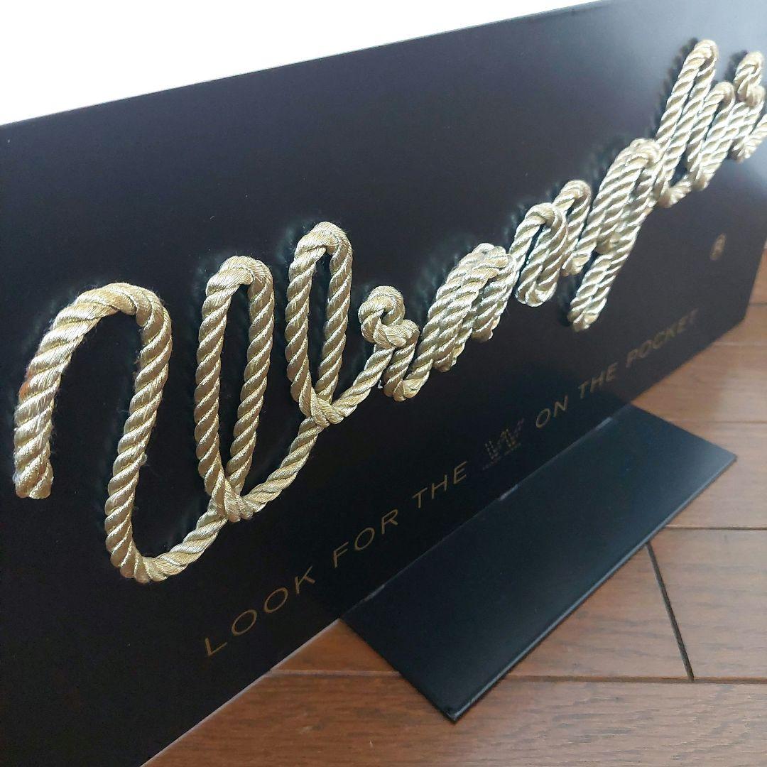 ラングラー【Wrangler】ロゴ鉄製 ディスプレイスタンド