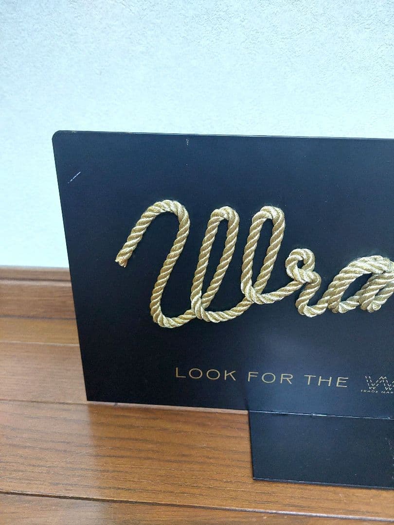 ラングラー【Wrangler】ロゴ鉄製 ディスプレイスタンド