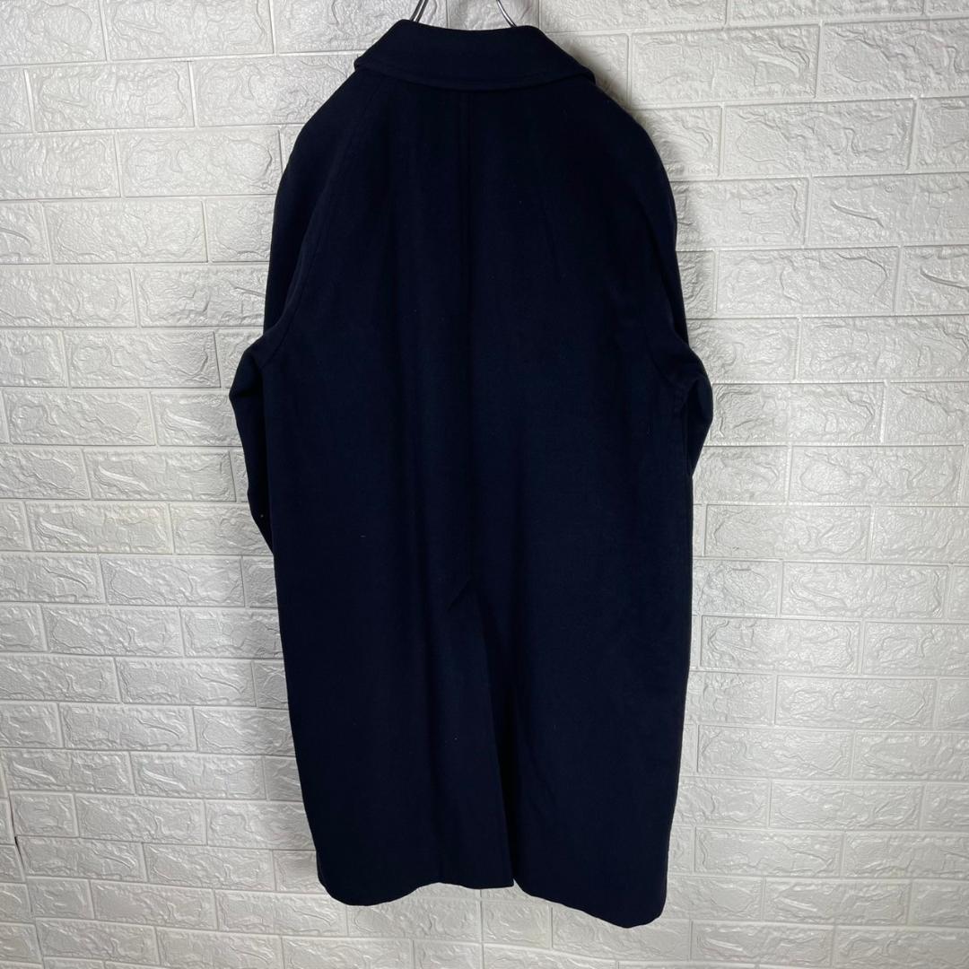 極美品 カシミヤウール Burberrys ステンカラーコート【452】