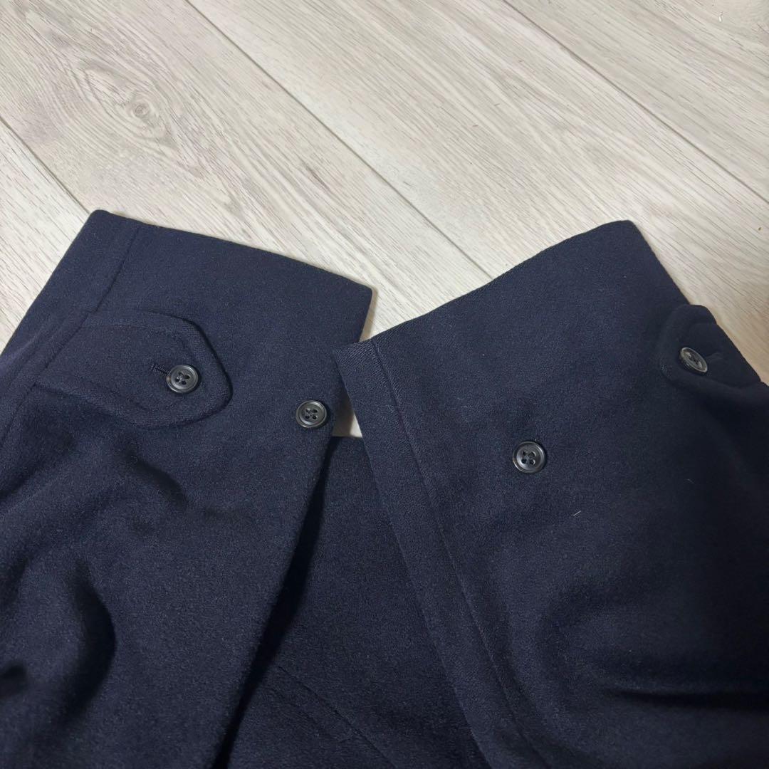 極美品 カシミヤウール Burberrys ステンカラーコート【452】