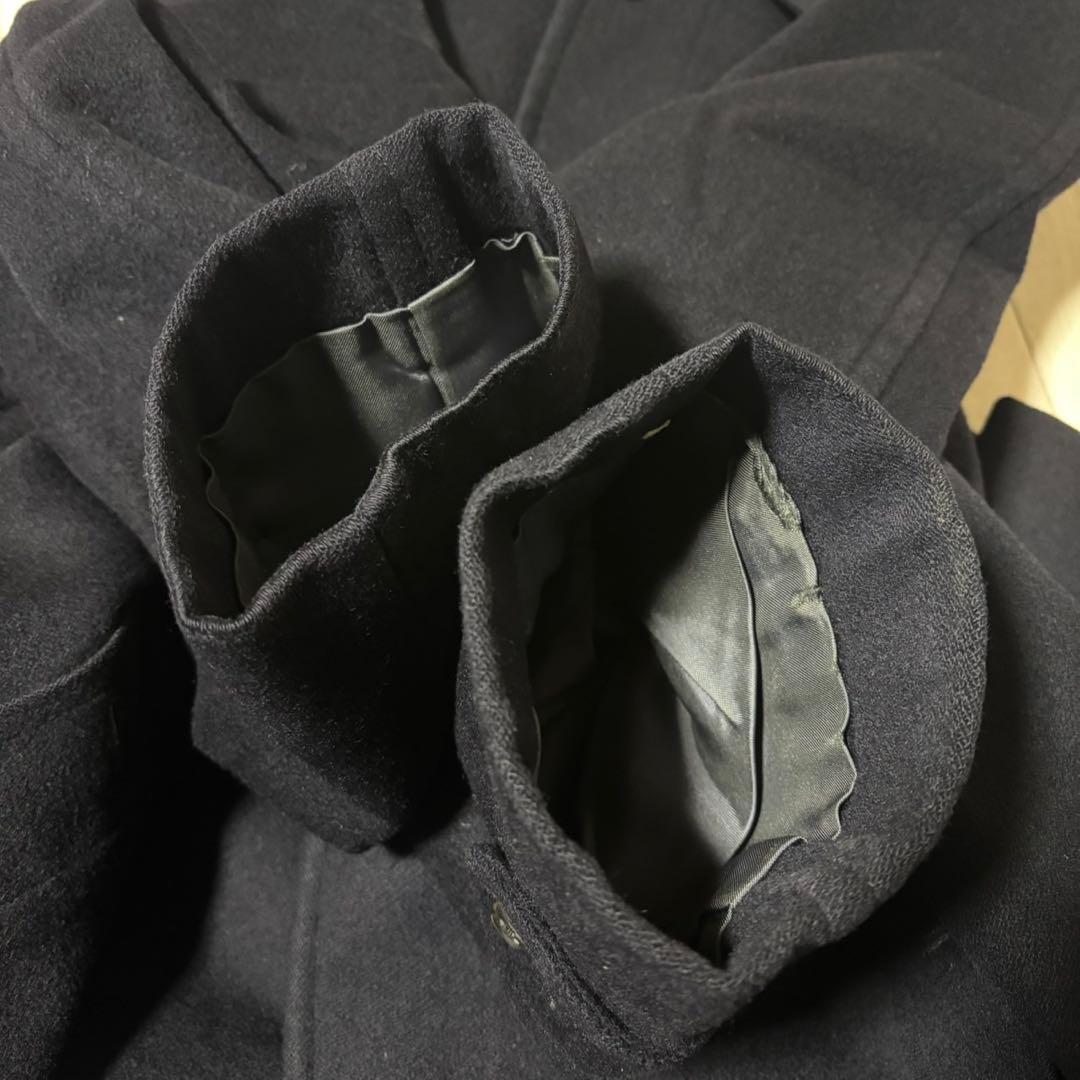 極美品 カシミヤウール Burberrys ステンカラーコート【452】