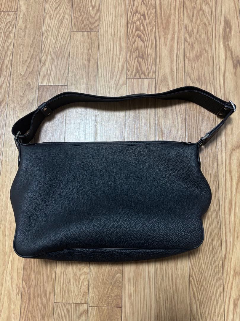 【新品】Le Bonheur パパスショルダー 黒 シュランケンカーフ