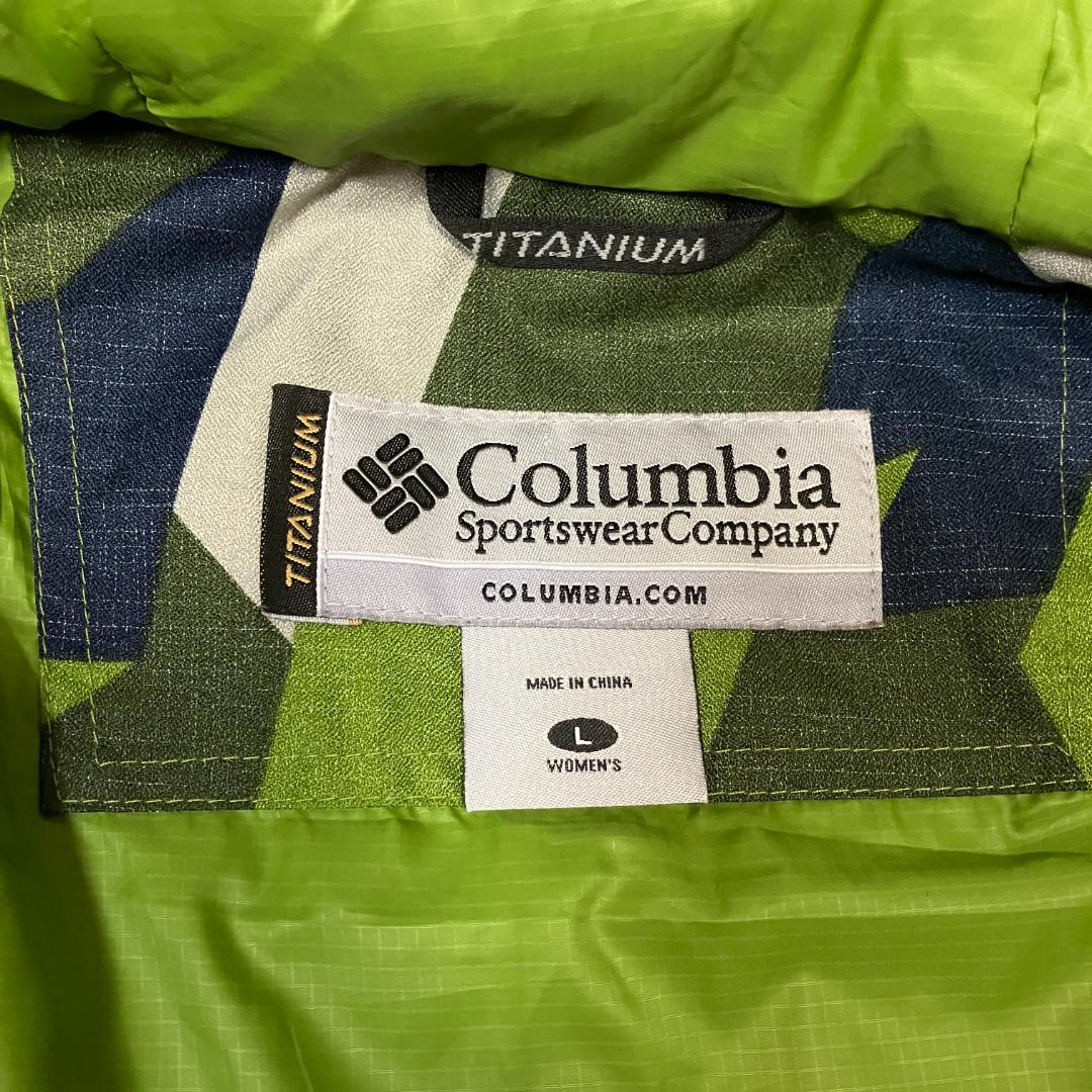 columbia コロンビア スノボ　ウェア L 　TITANIUM　ファー取外