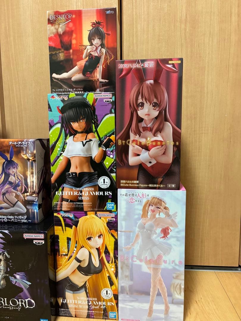 オーバーロード、ToLOVEる、デート・ア・ライブ、推しの子、着せ恋、ハルヒ