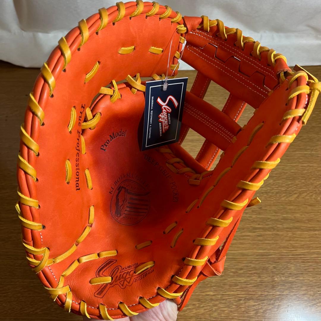 久保田スラッガー 一般軟式 ファーストミット 左投げ用 極美品 新品未