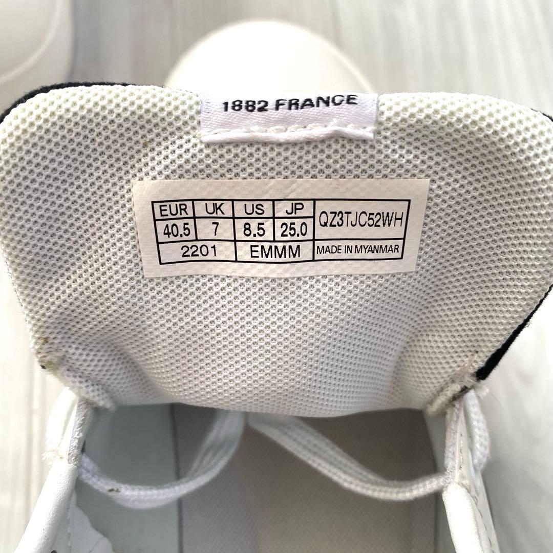 ルコック　スニーカー　25.0cm ボーダーズアットバルコニー