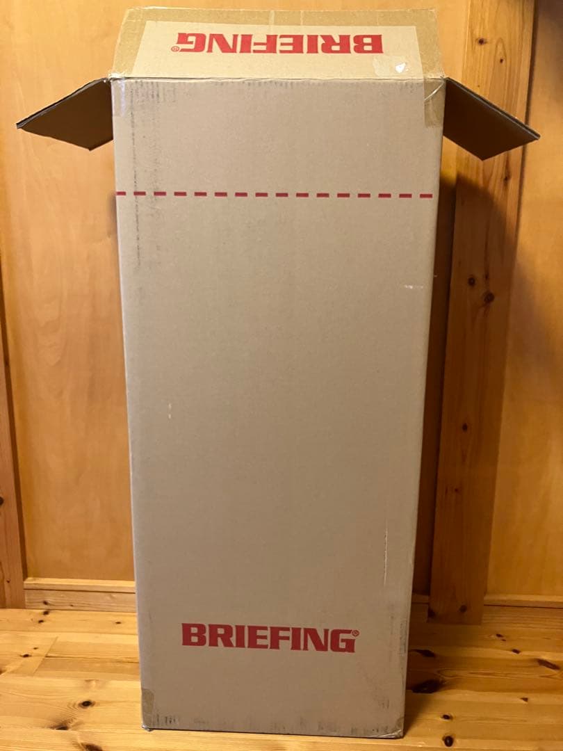 BRIEFING キャディバッグ レッド