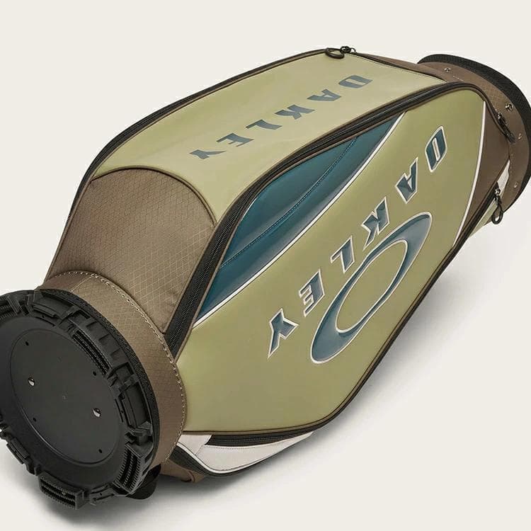 新品 オークリー OAKLEY ゴルフ キャディバッグ グリーンプリント
