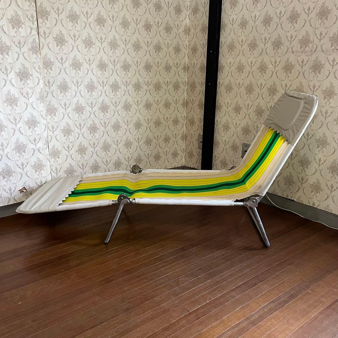 アンティーク】昭和レトロ レトロポップ サマーベッド ボンボンベッド