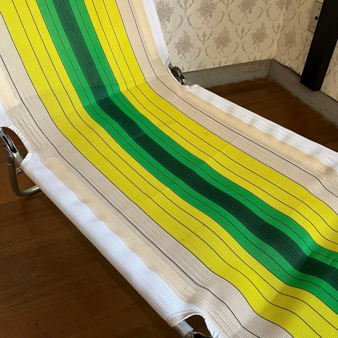 アンティーク】昭和レトロ レトロポップ サマーベッド ボンボンベッド