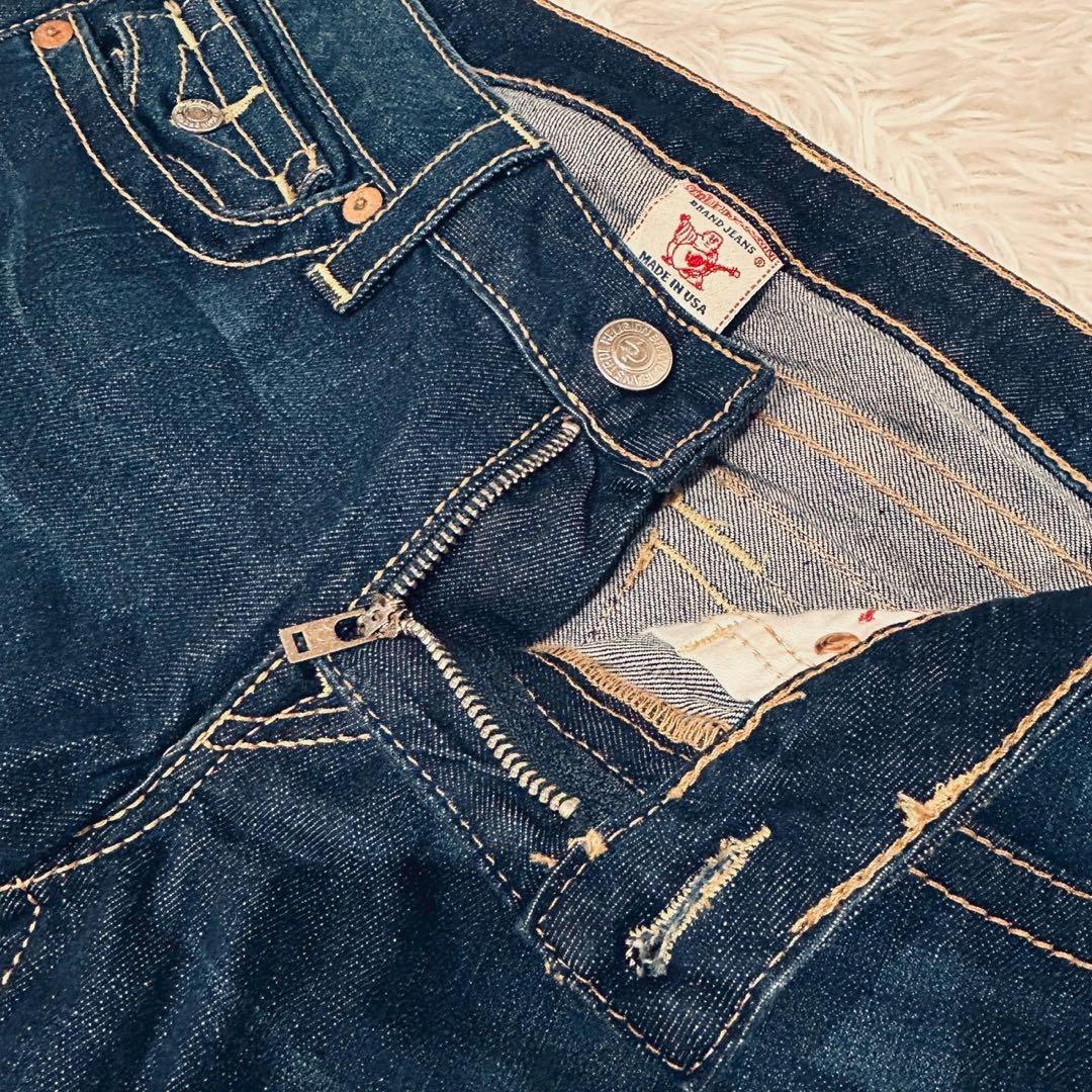 新品　トゥルーレリジョン　フレアデニム　メンズ　30 USA JOEY