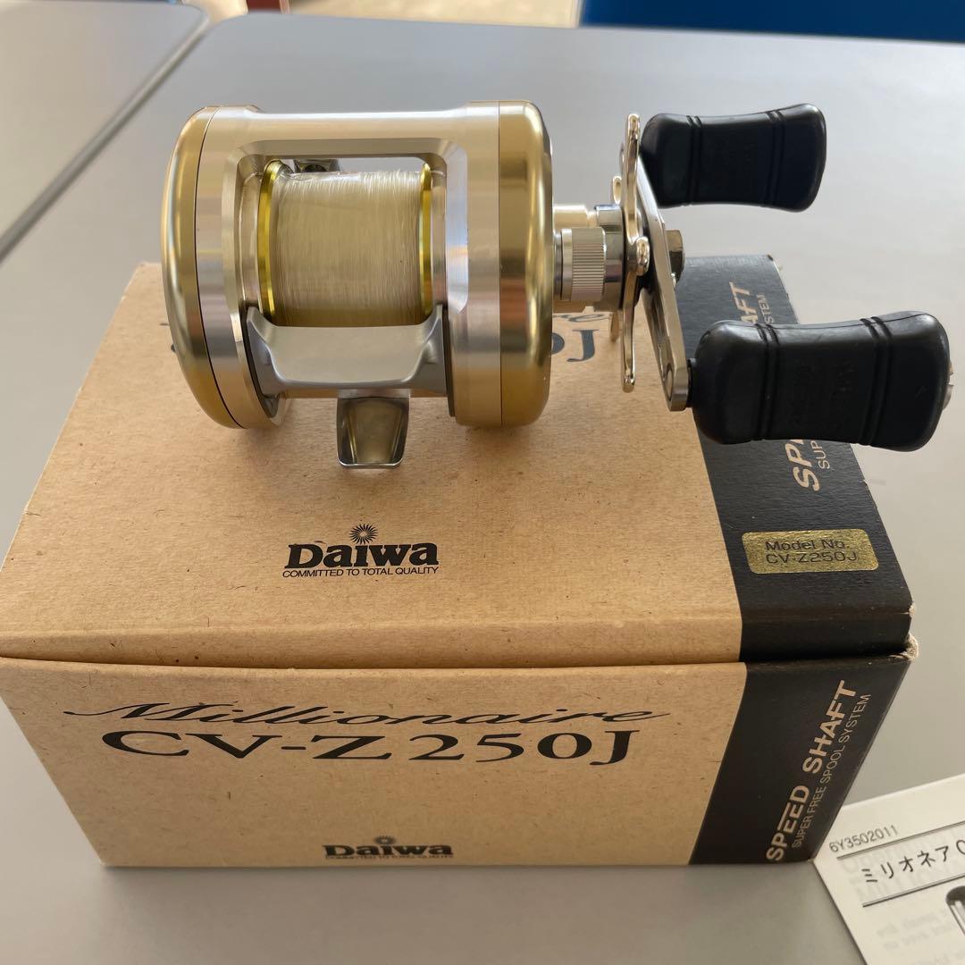 ダイワ ミリオネア CV-Z250J ブラックシープ スネークバイトハンドル