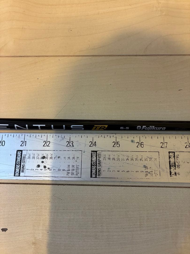 329 フジクラ　ベンタスブラックTR 6S キャロスリーブ付　ドライバー用