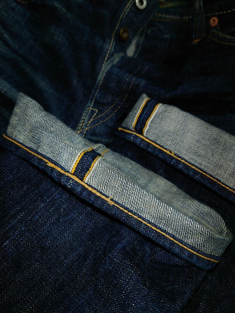 Pherrow's 421 大戦モデル ストレート デニム ジーンズ 501