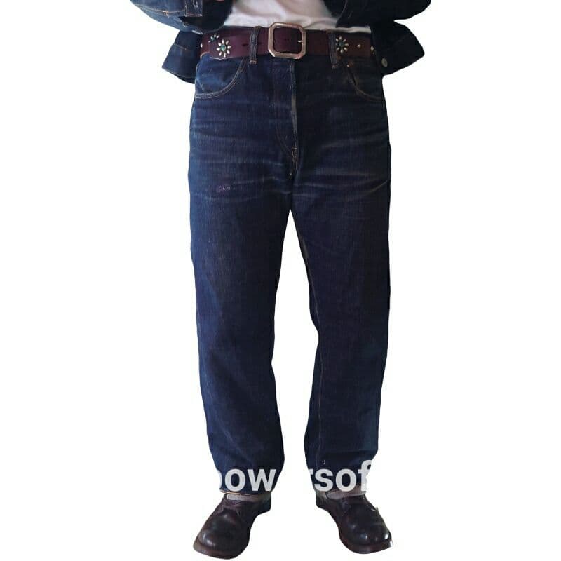 Pherrow's 421 大戦モデル ストレート デニム ジーンズ 501