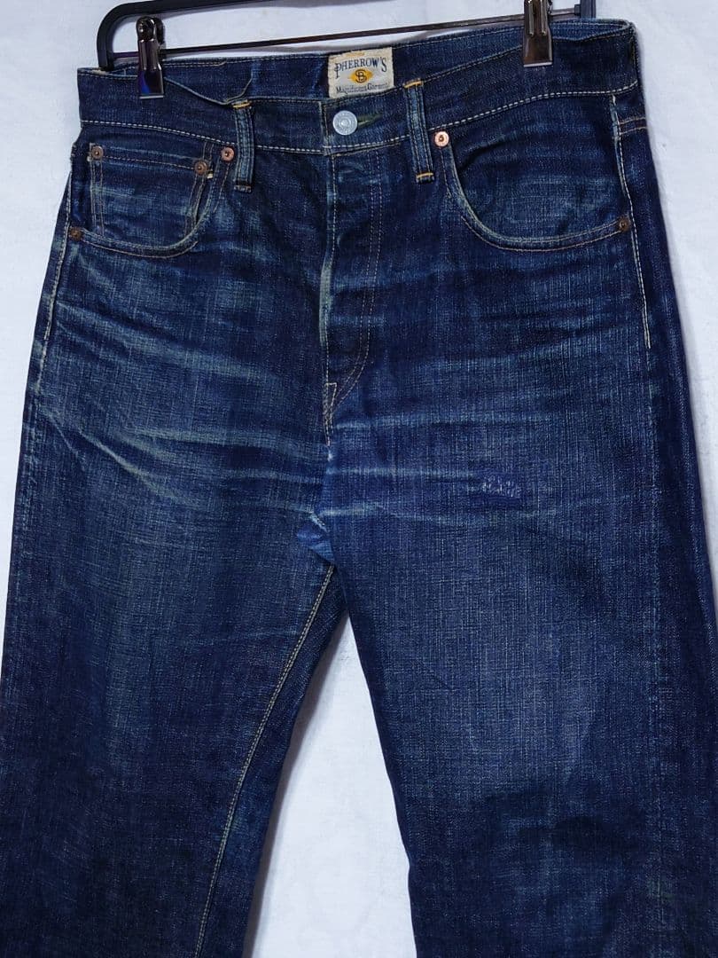 Pherrow's 421 大戦モデル ストレート デニム ジーンズ 501