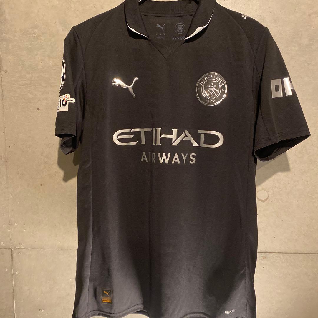 ラインデルス　マンチェスター・シティ　 25/26　アウェイ　CL仕様