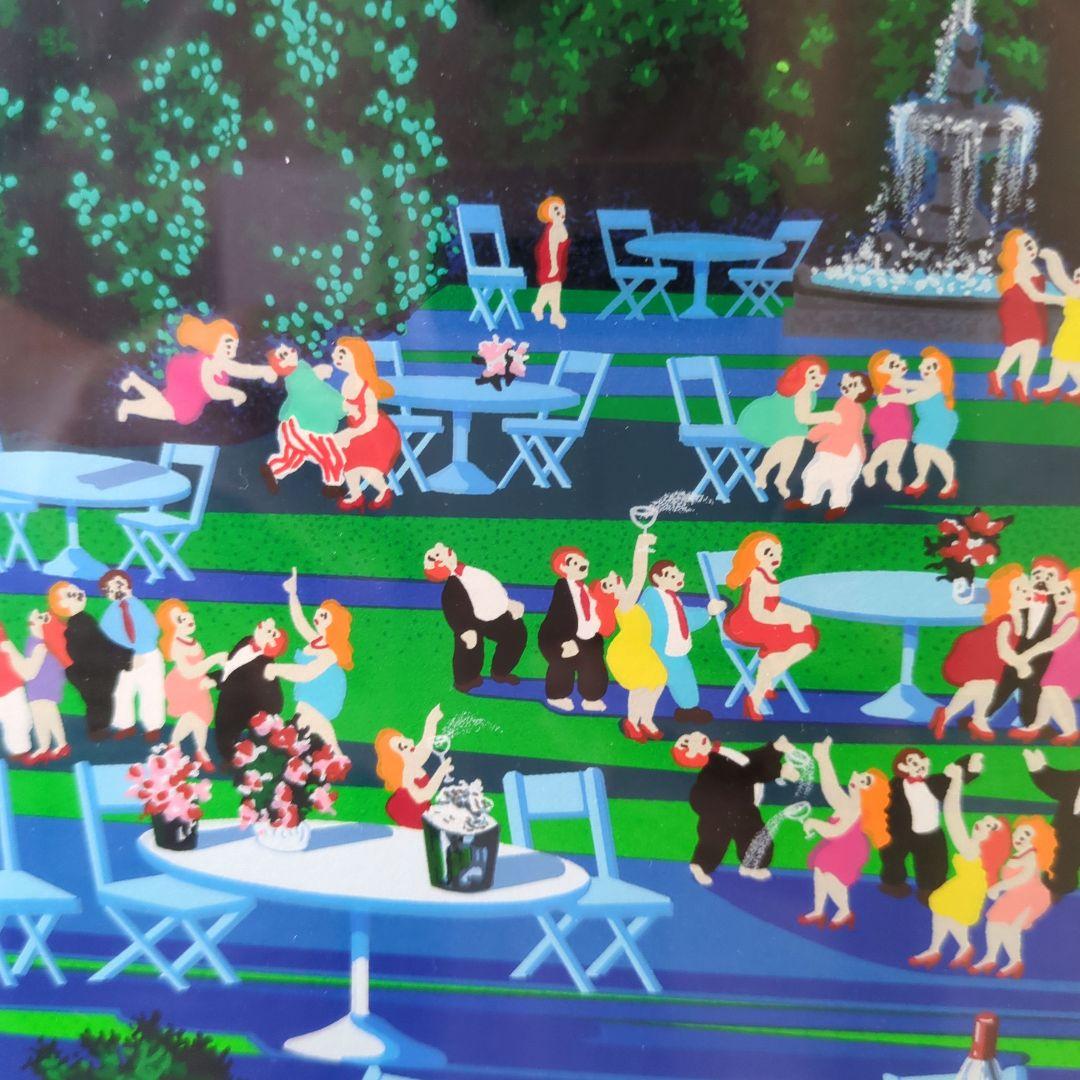 お値下げ* ヒロヤマガタ「スターライト イブニング」直筆サイン 額縁