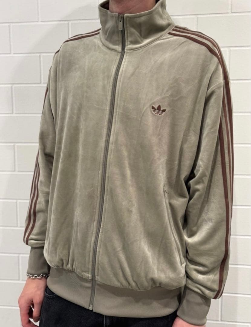 2XL adidas × ジャーナルスタンダード ベロア トラックトップ