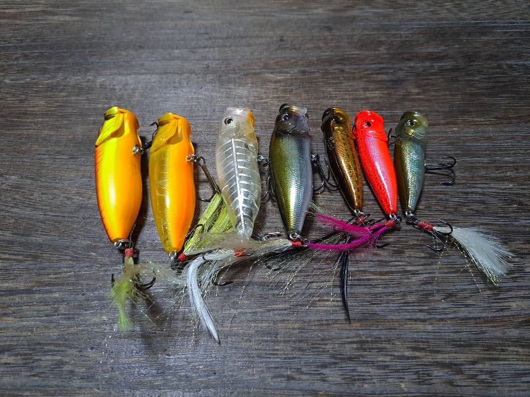 メガバス　ポップマックス　ポップエックス　7個セット