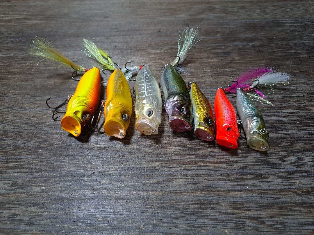 メガバス　ポップマックス　ポップエックス　7個セット