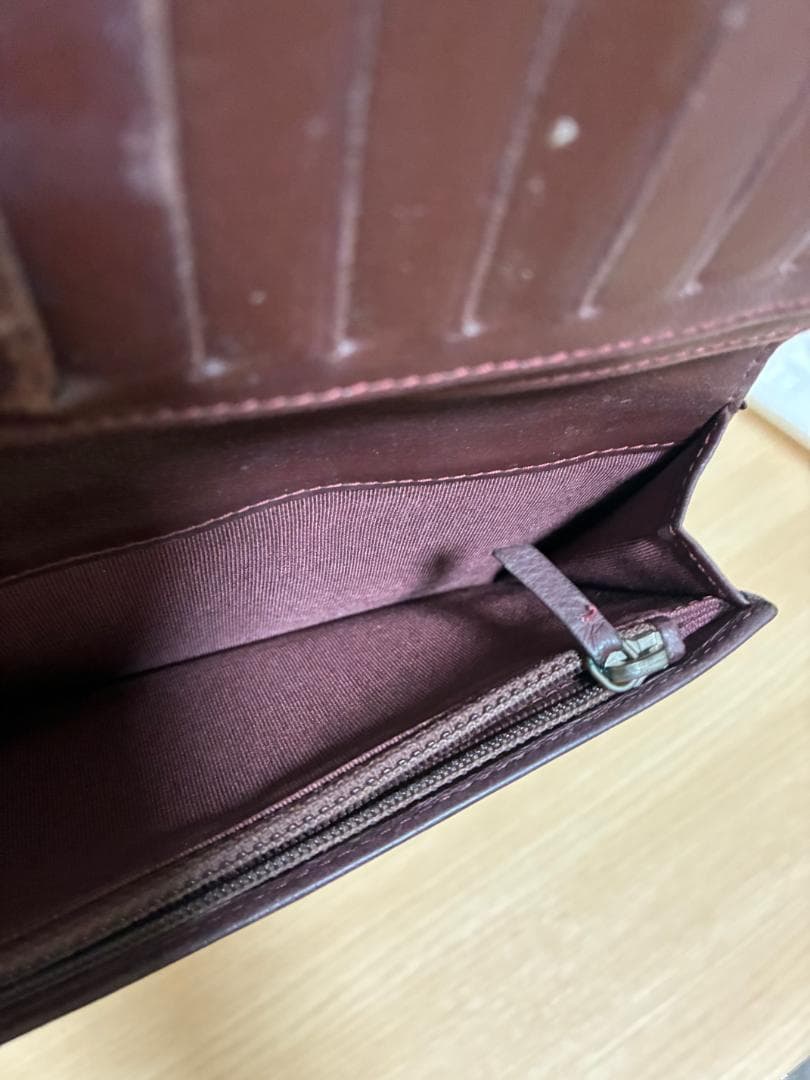 CHANEL 　マトラッセ　ブラックレザー 長財布