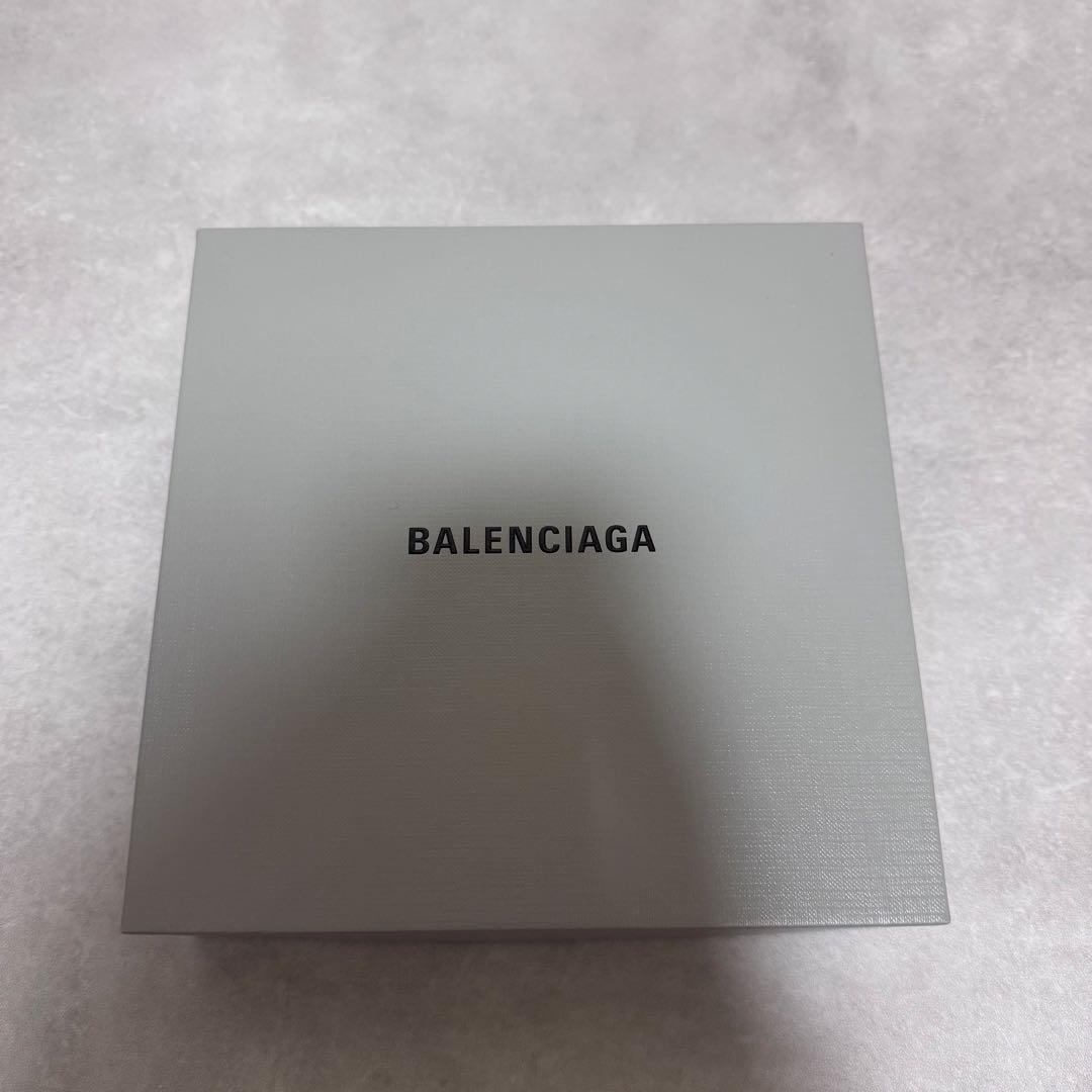 BALENCIAGA ブラックレザーベルト