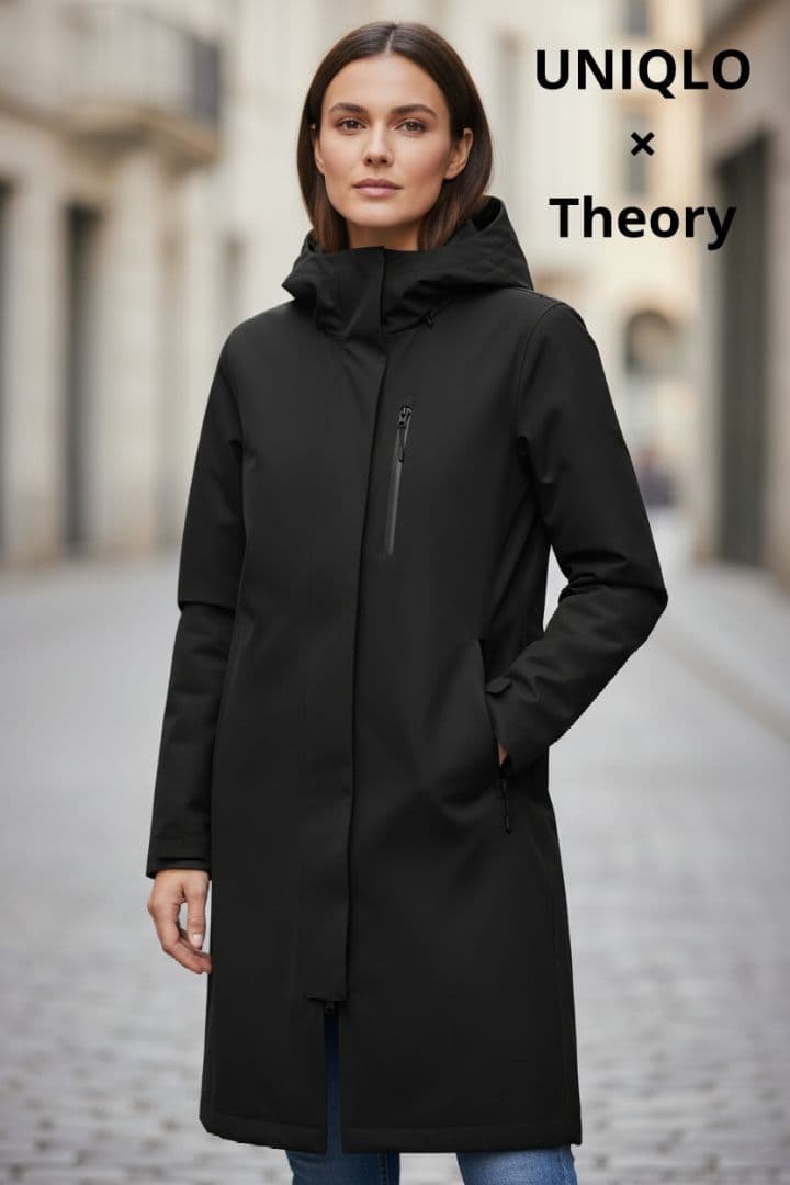 UNIQLO×theory コラボ ブロックテックコート S - メルカリ