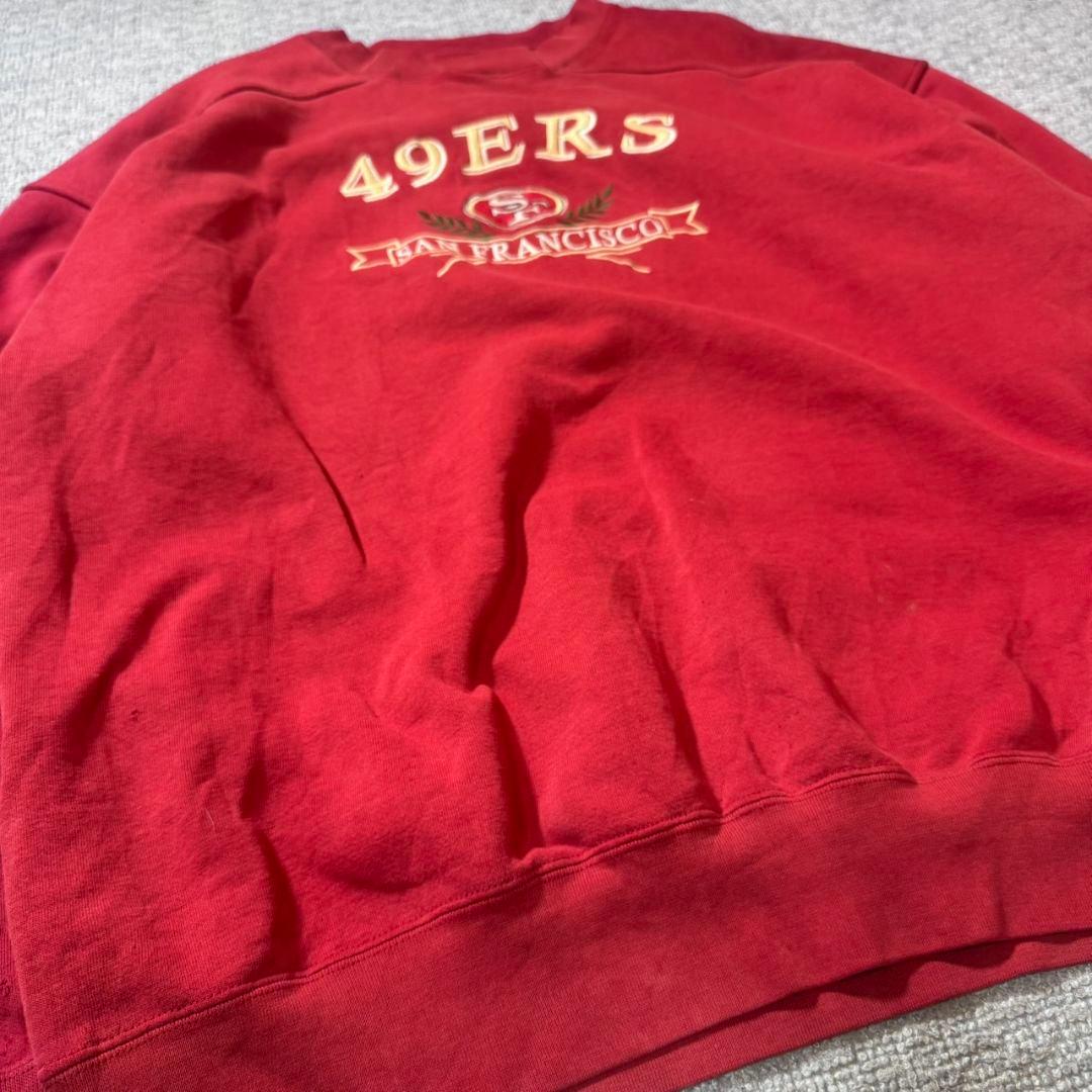 90s 古着 STARTER 49ers NFL 刺繍 スウェット ビンテージ - メルカリ